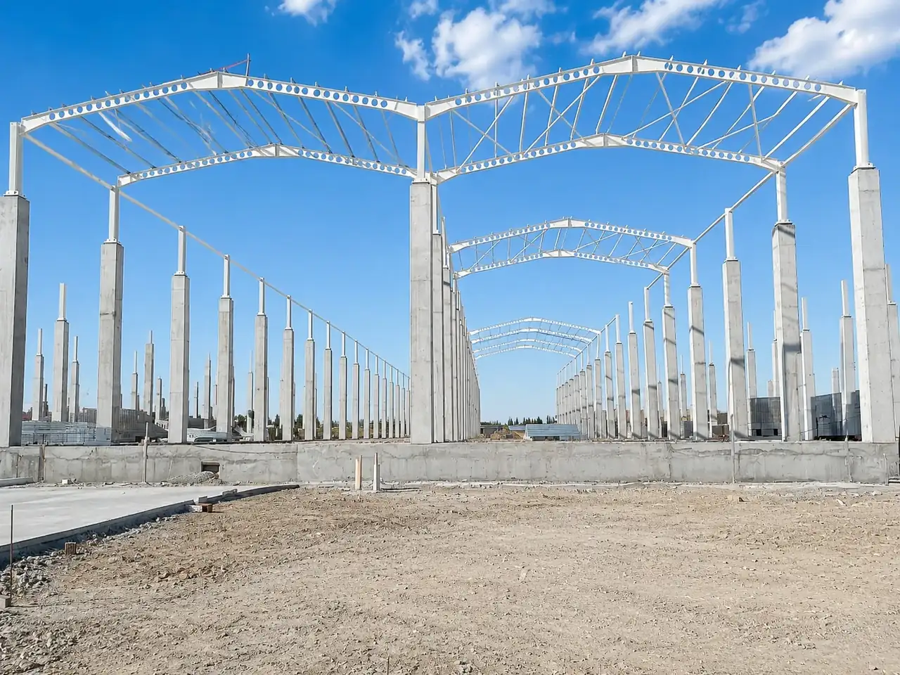 Endüstriyel Çatı Taşıyıcıları görseli